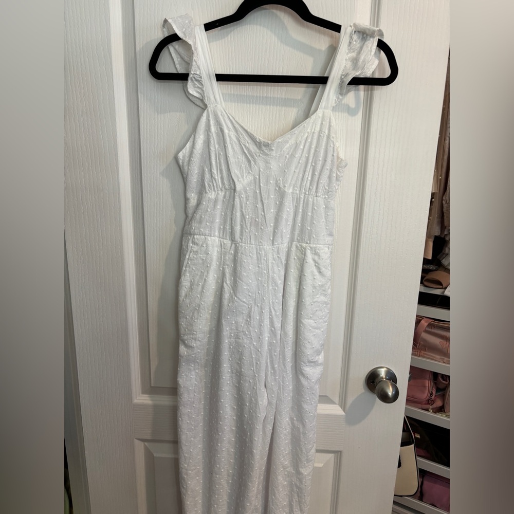 White jumpsuit